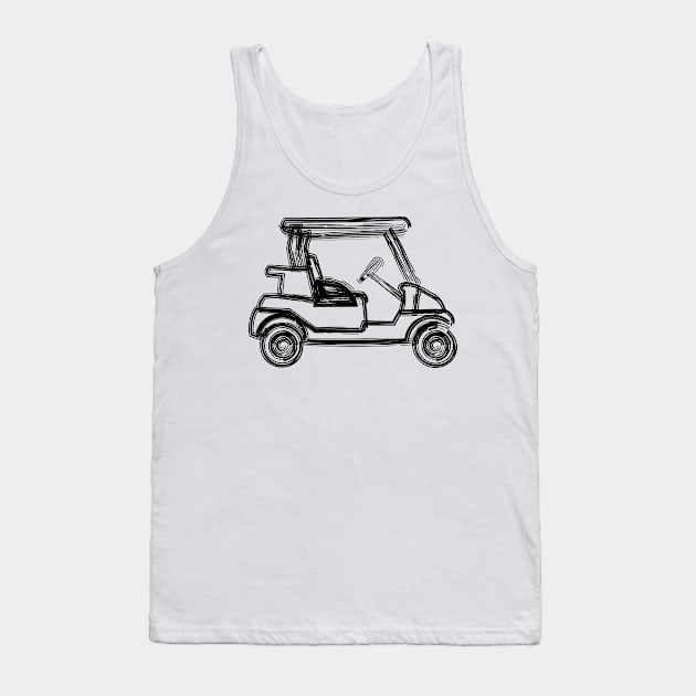 Golf - Golf car Tank Top by jaml-12